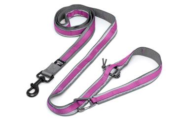 Kurgo Reflect & Protect Quantum Leash Violet