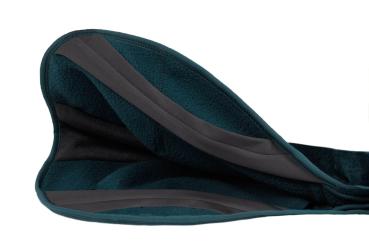 Preview: Ruffwear Timberline Fuse Fleece Weste Deep Teal Gr. XXS