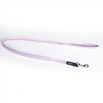 Tre Ponti - Leine EASY - Reflektierender Rand - Rosa - 130 cm