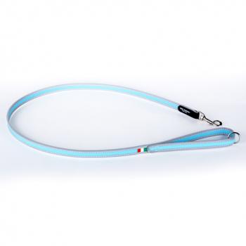 Tre Ponti - Leine EASY - Reflektierender Rand - Hellblau - 130 cm
