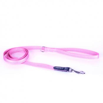 Tre Ponti - Leine START - Mit Reflektierender Naht - Rosa - 130 cm