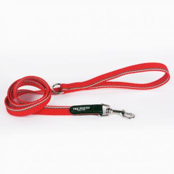 Tre Ponti - Leine START - Mit ITALY Design - Rot - 130 cm