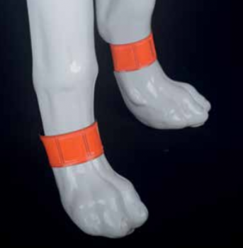 Tre Ponti - High Visibility Safety Bands - Neon Orange