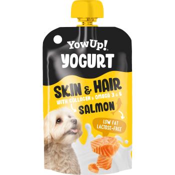 Preview: Yow Up! Yogurt Dogs Salmon Skin & Hair 10 x 115 g Display