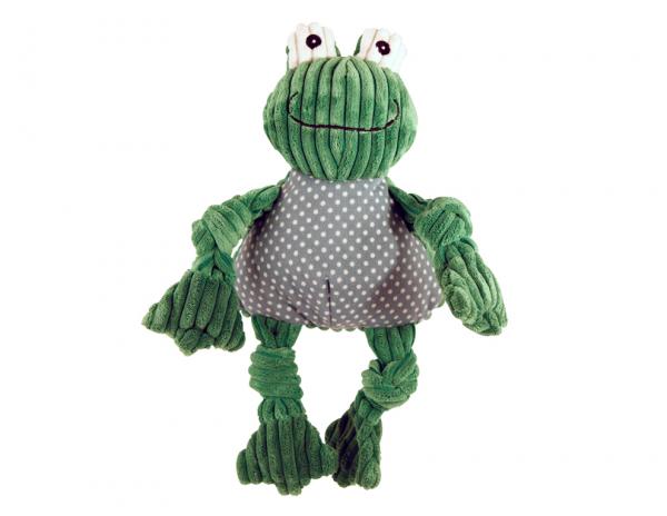 Hugglehounds - Frog Knottie - Small Hugglehounds - Frog Knottie - Small