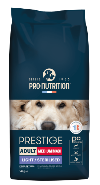 Pro Nutrition Prestige Adult MEDIUM / MAXI Light/Sterilized 14 kg