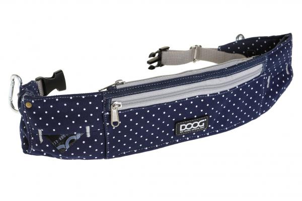 Doog - Walkie Belt - STELLA - Navy/Polka Dot