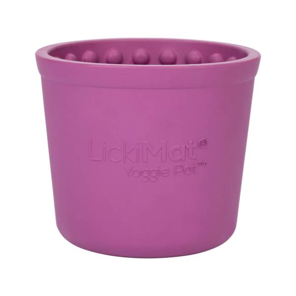 LickiMat Yoggie Pot - Purple