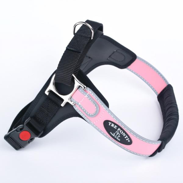 Tre Ponti - FORZA - Reflektierender Rand - Rosa - Gr. M Tre Ponti - FORZA - Reflektierender Rand - Rosa - Gr. M