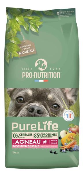 Pro Nutrition Pure Life Sensitiv Agneau (Lamb)  11 kg