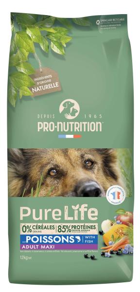 Pure Life Adult Maxi Poissons12 kg Pure Life Adult Maxi Poissons12 kg