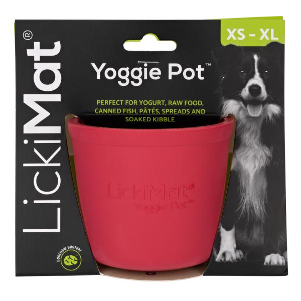 LickiMat Yoggie Pot - Pink